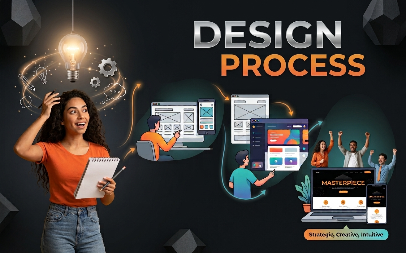 From Brief to Masterpiece: The Essential Stages of the Design Process